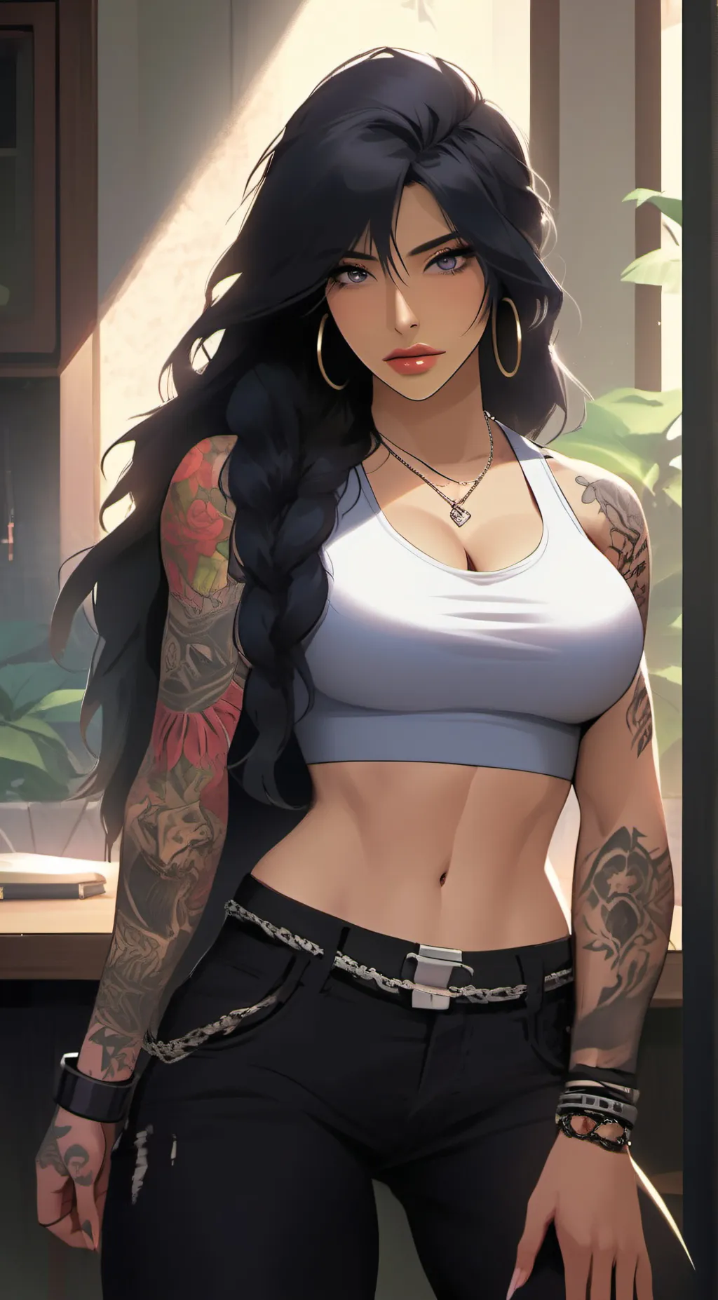 ai character: Isabella  background