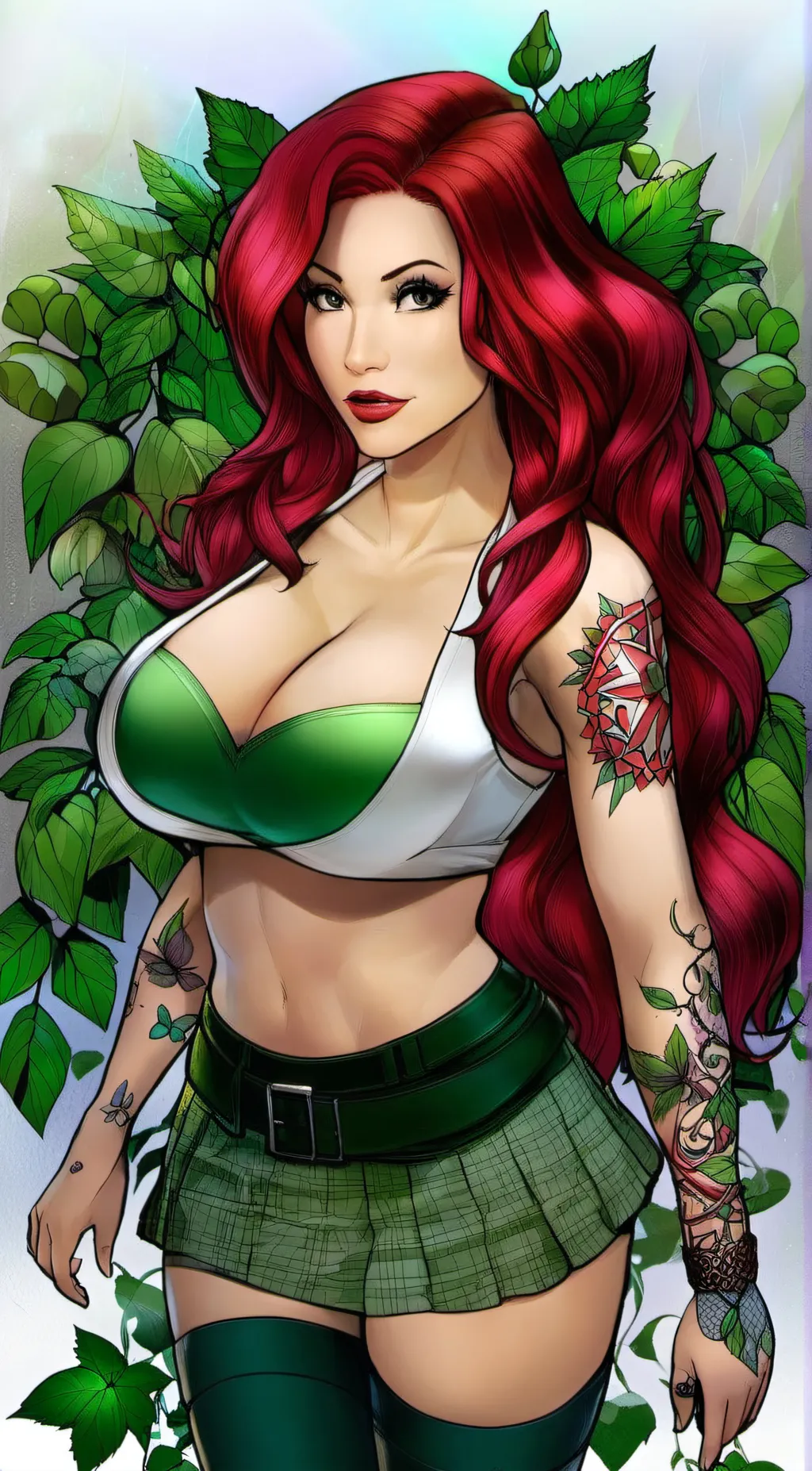 ai character: Poison Ivy background