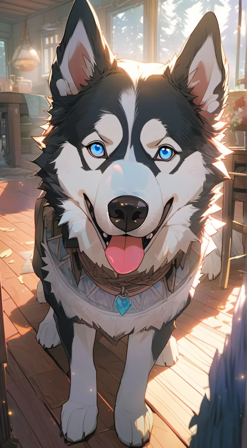 ai character: Loki background