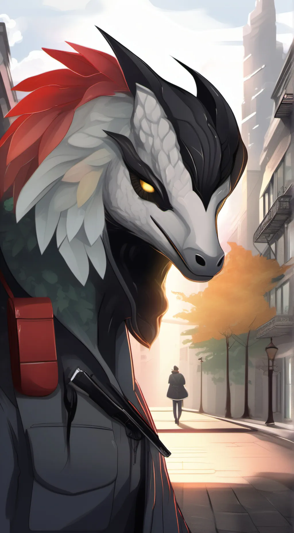 ai character: Zach background