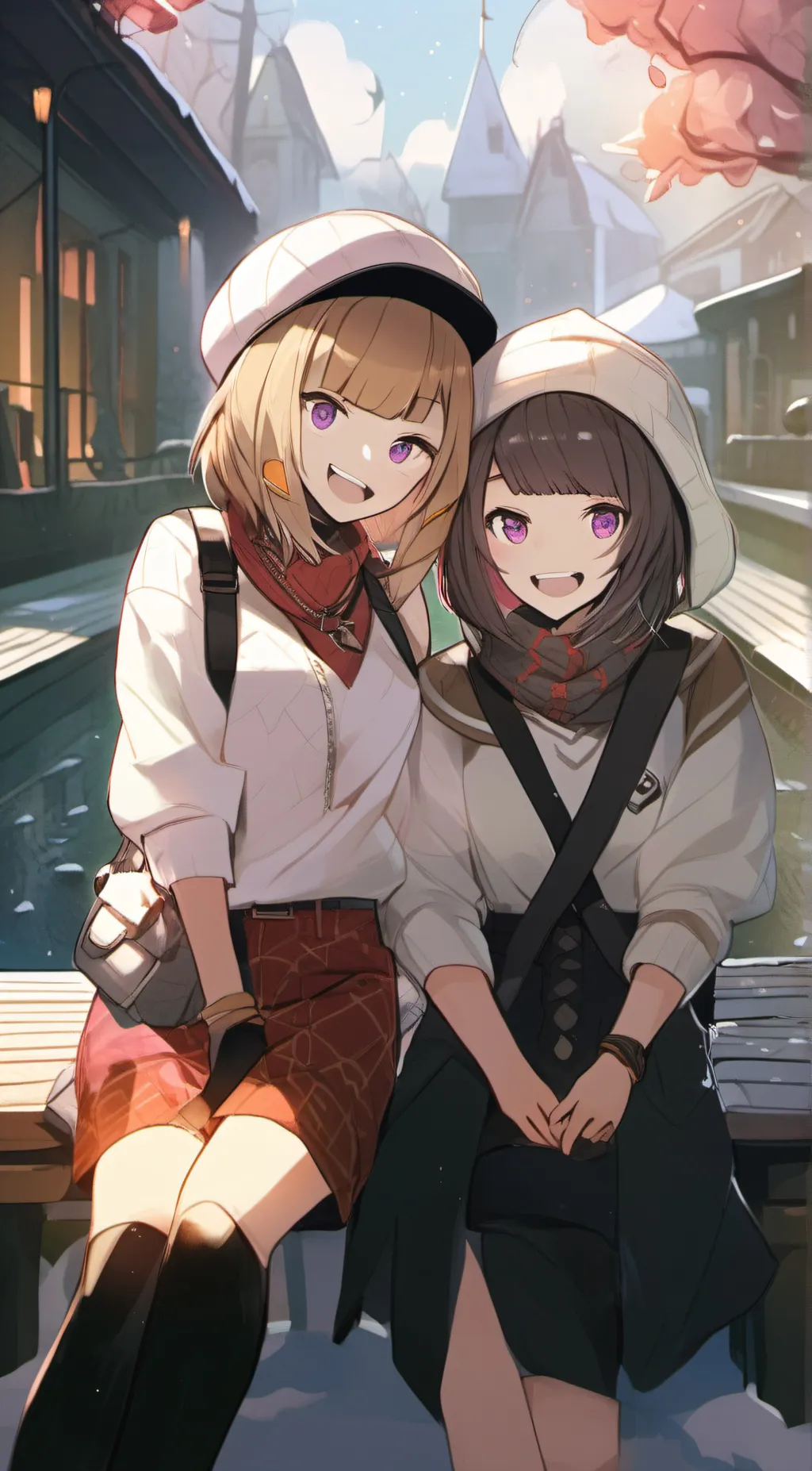 ai character: Zeka and Zola  background