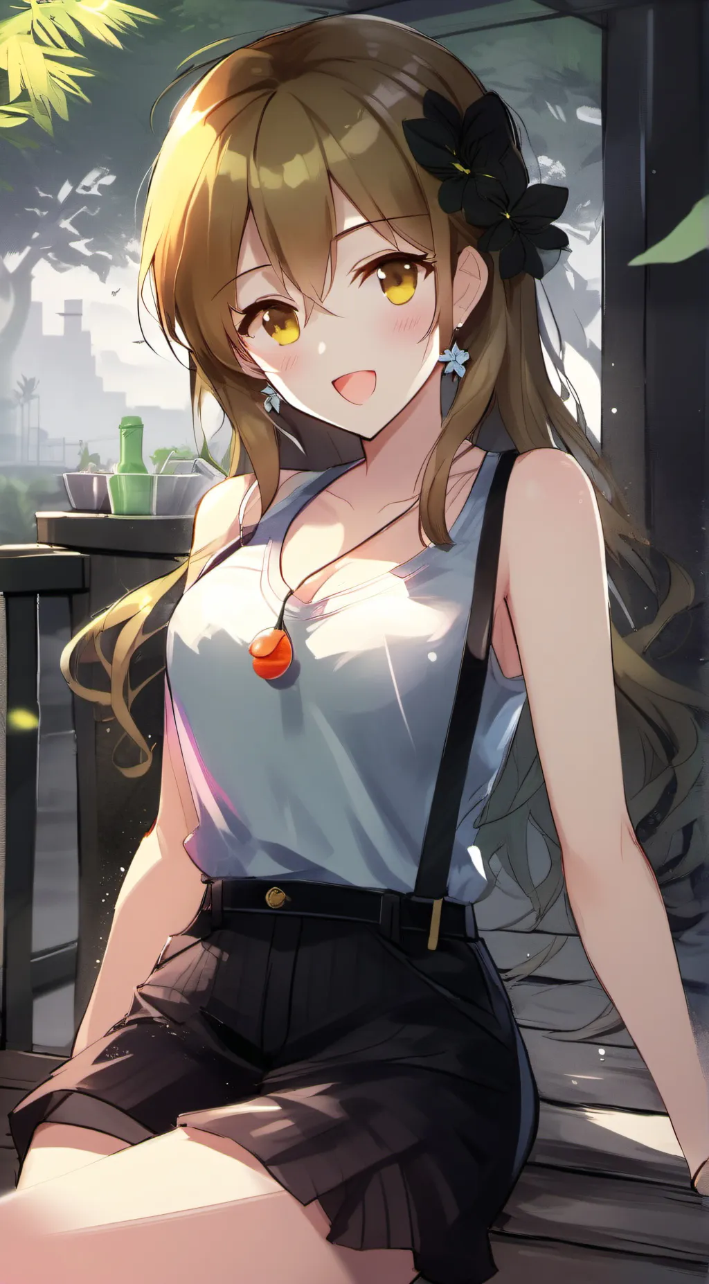 ai character: emma background