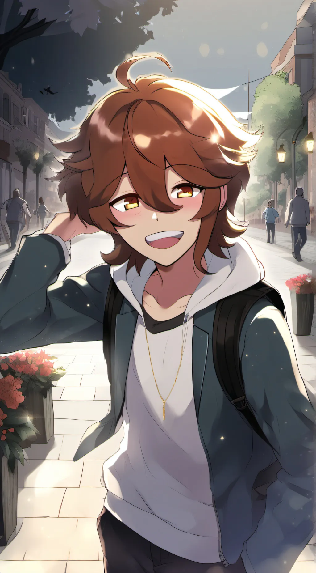 ai character: Raptor Gamer background