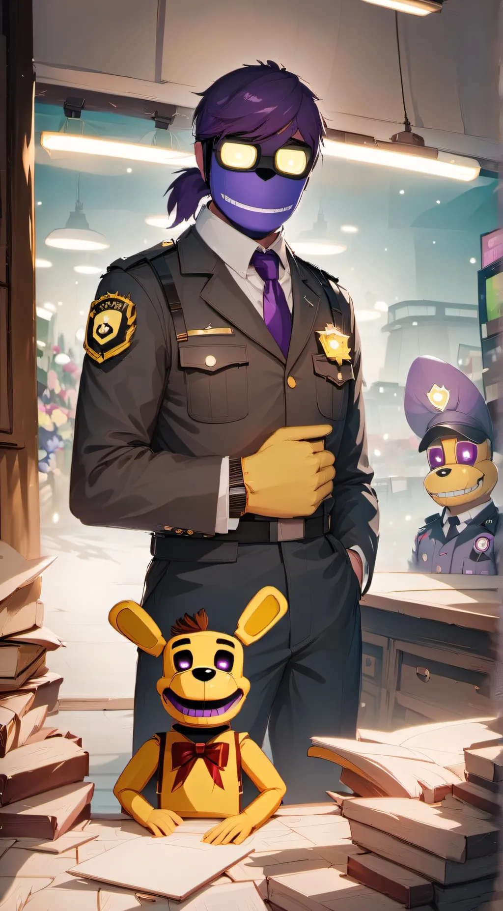 ai character: Vincent background