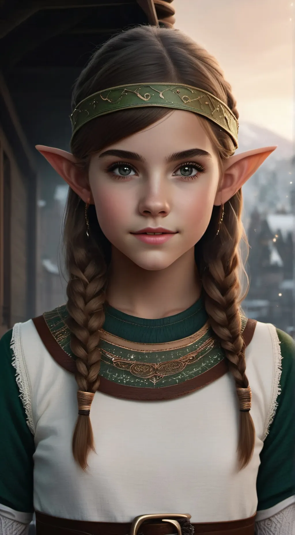 ai character: Dora background