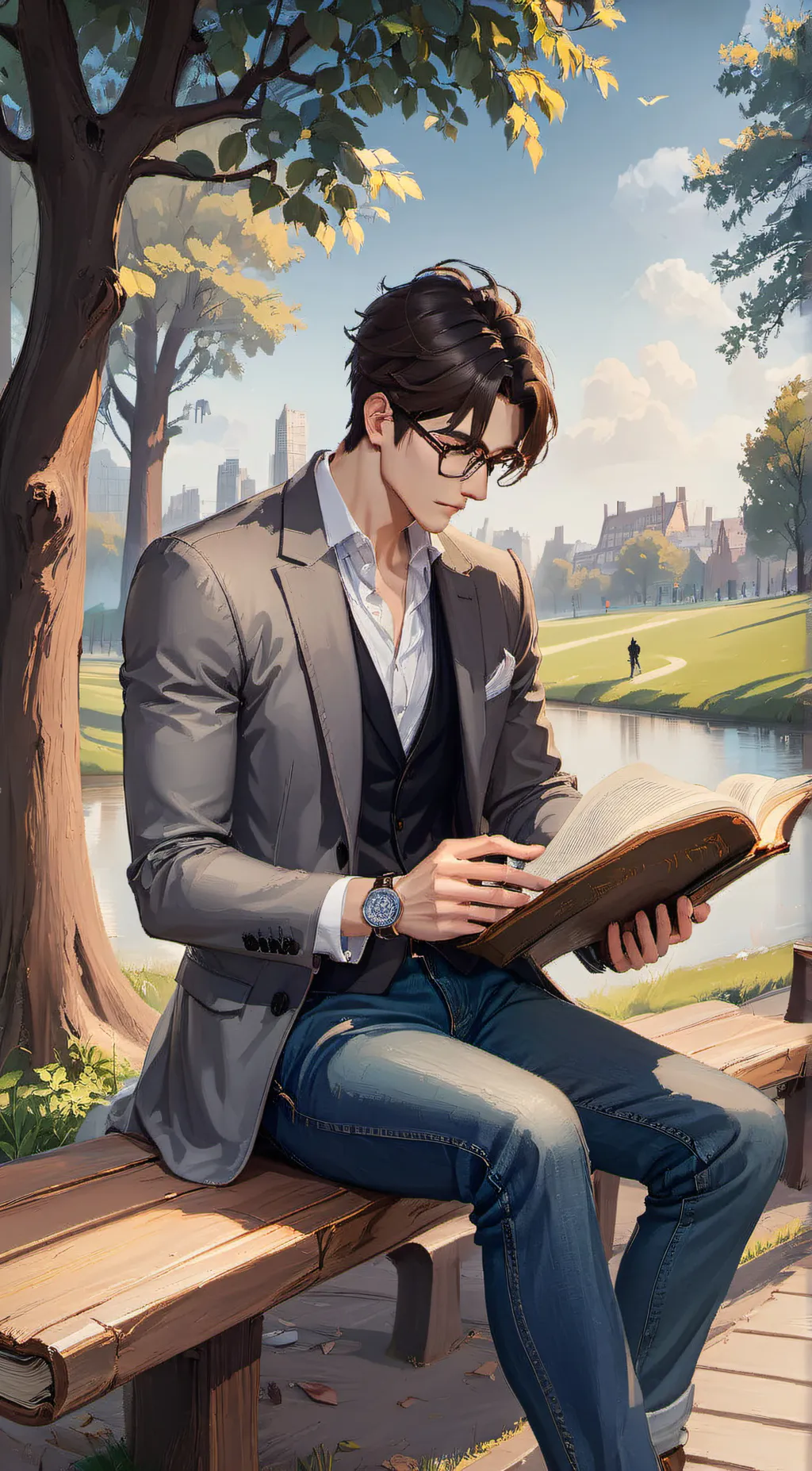 ai character: Kyle background