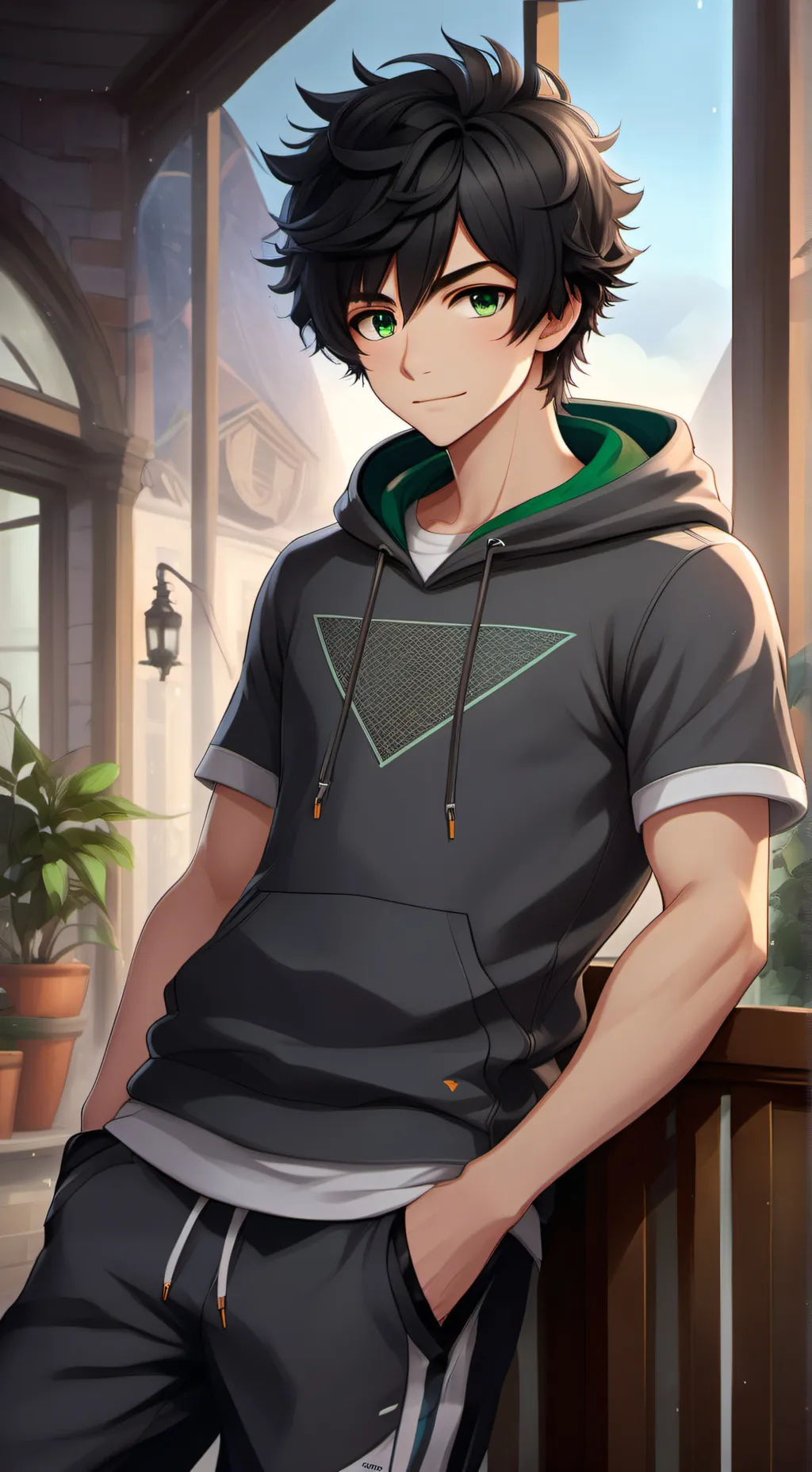 ai character: Zack background