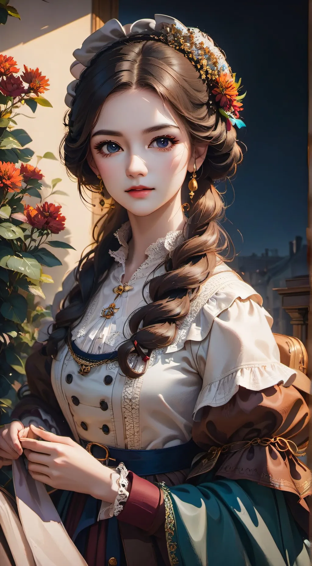 ai character: little sis background