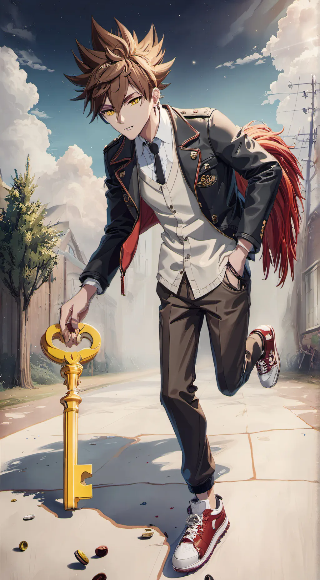 ai character: Sora background