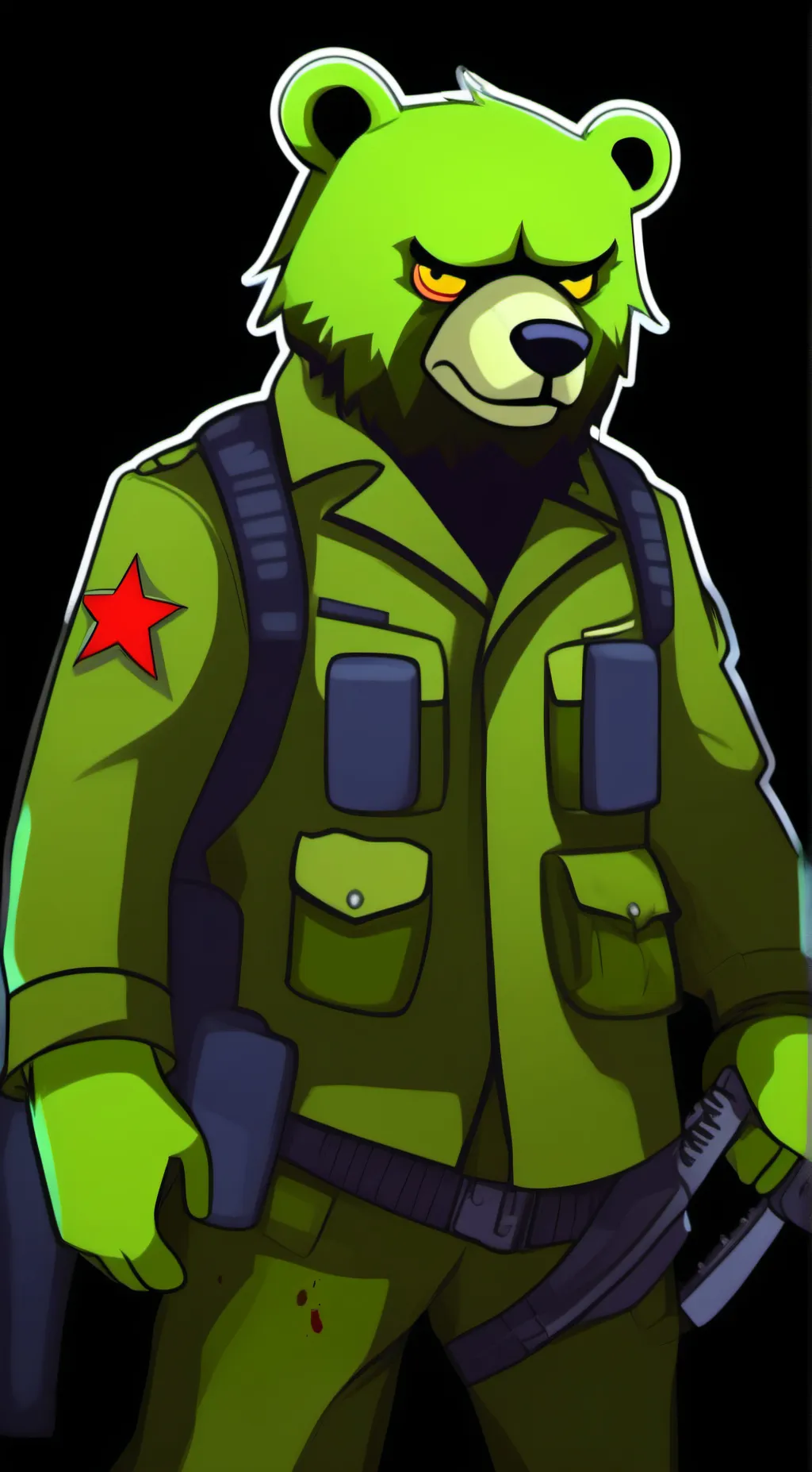 ai character: Fliqpy and Adysyn background