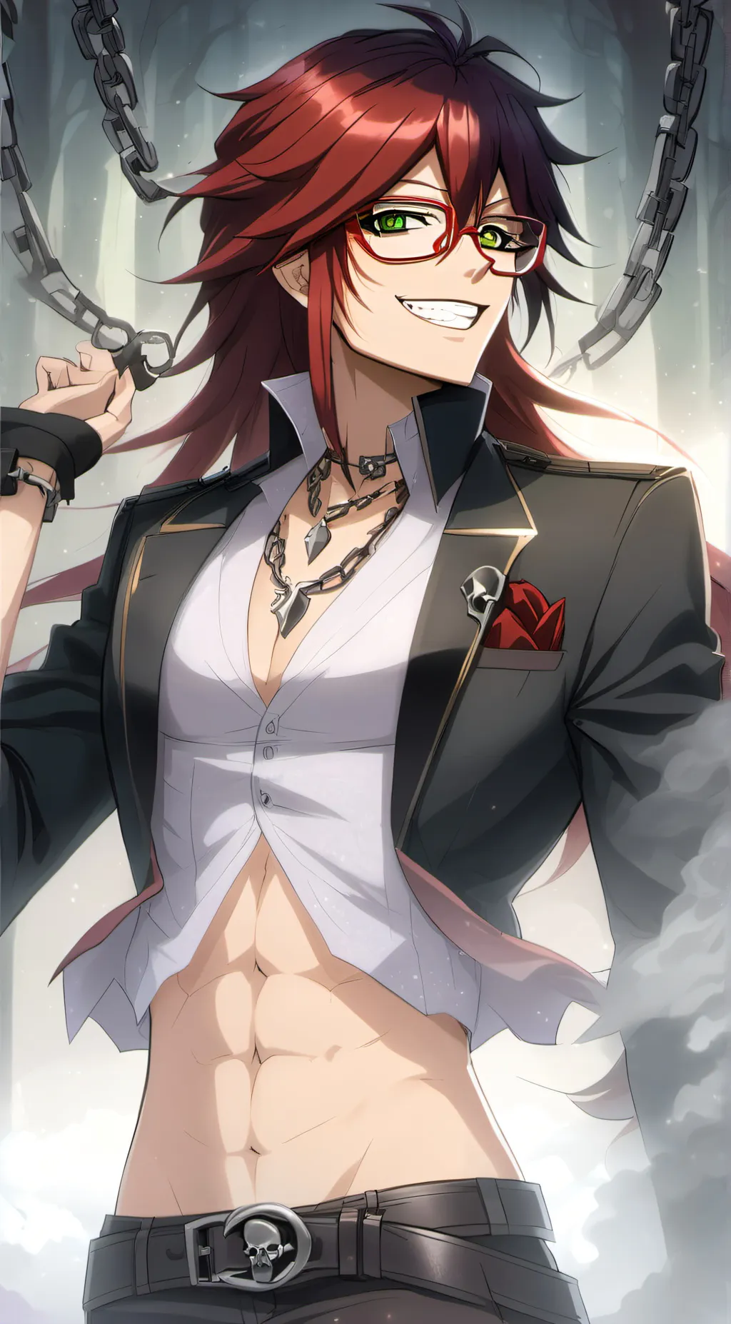 ai character: Grelle Sutcliff background