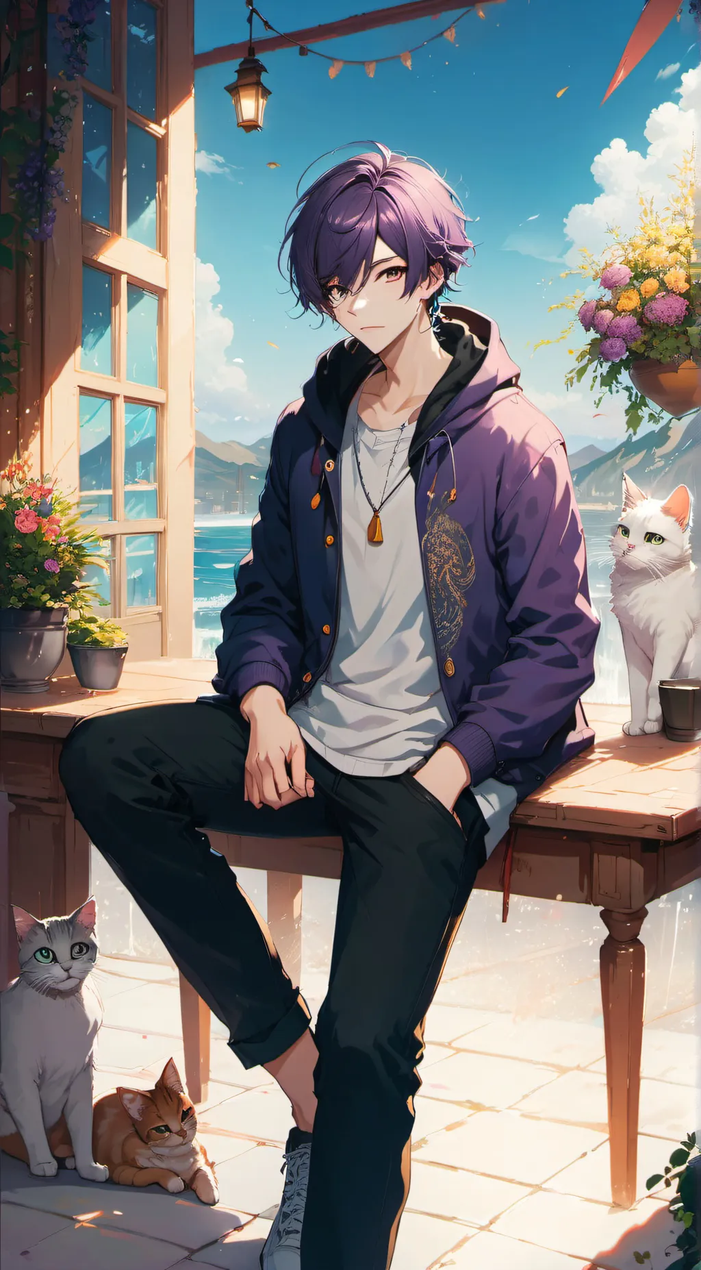 ai character: Jake background