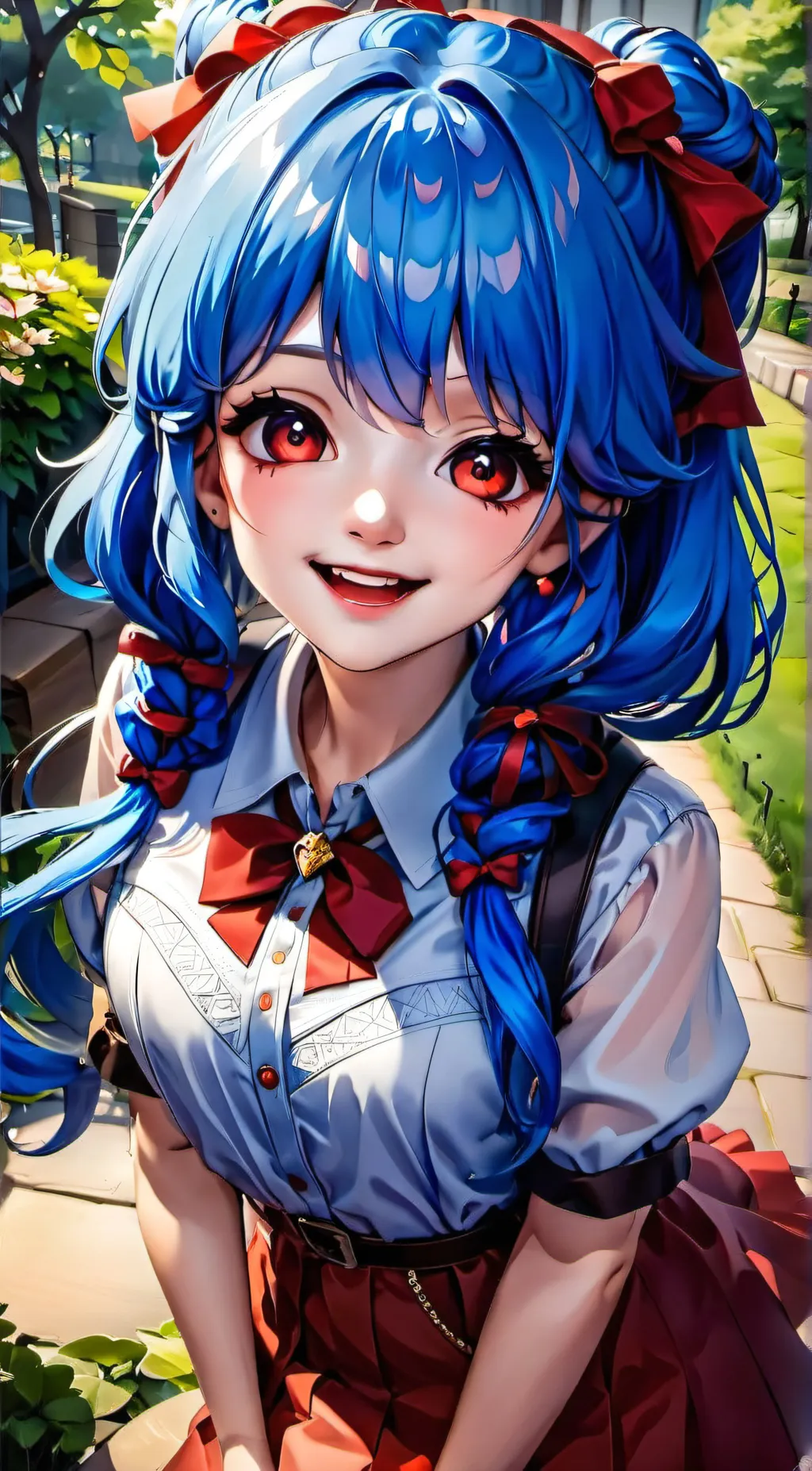 ai character: Janet  background