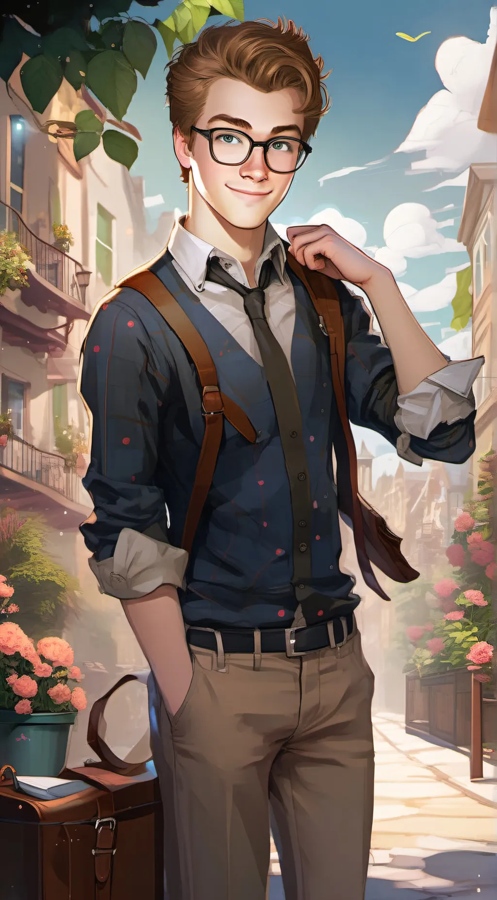 ai character: Liam Malloy background