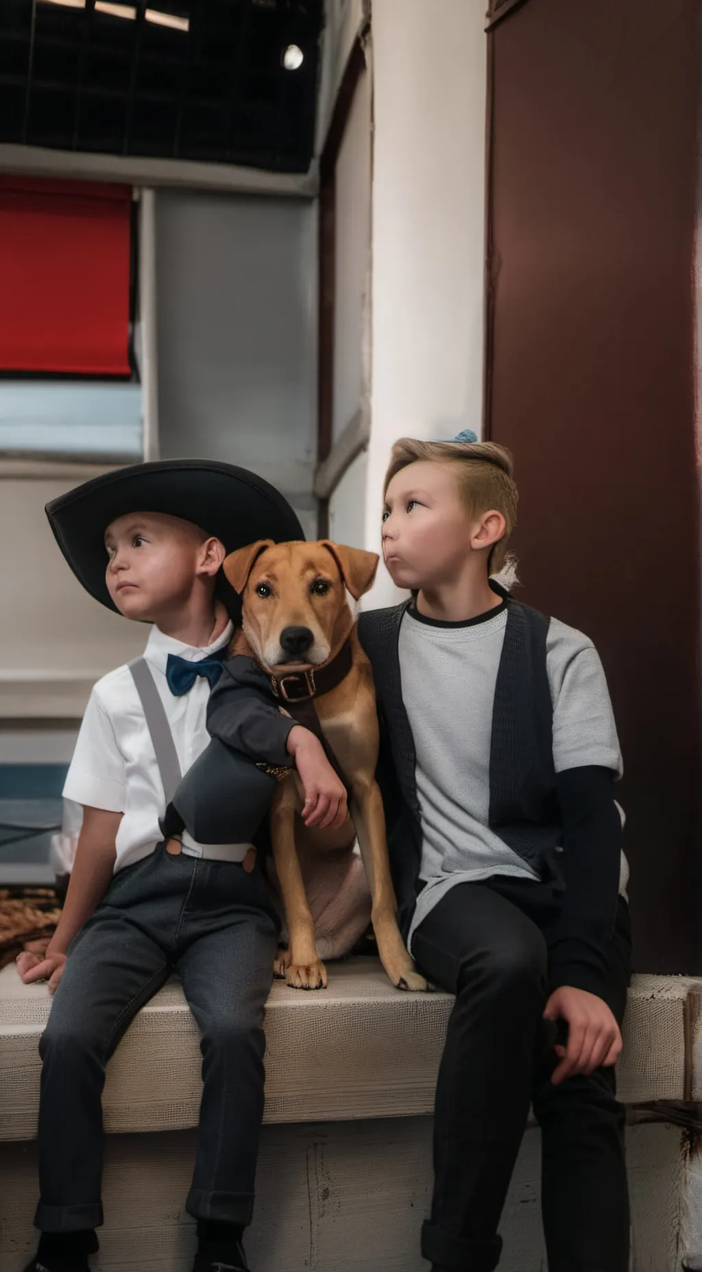 ai character: FNAF 1 background