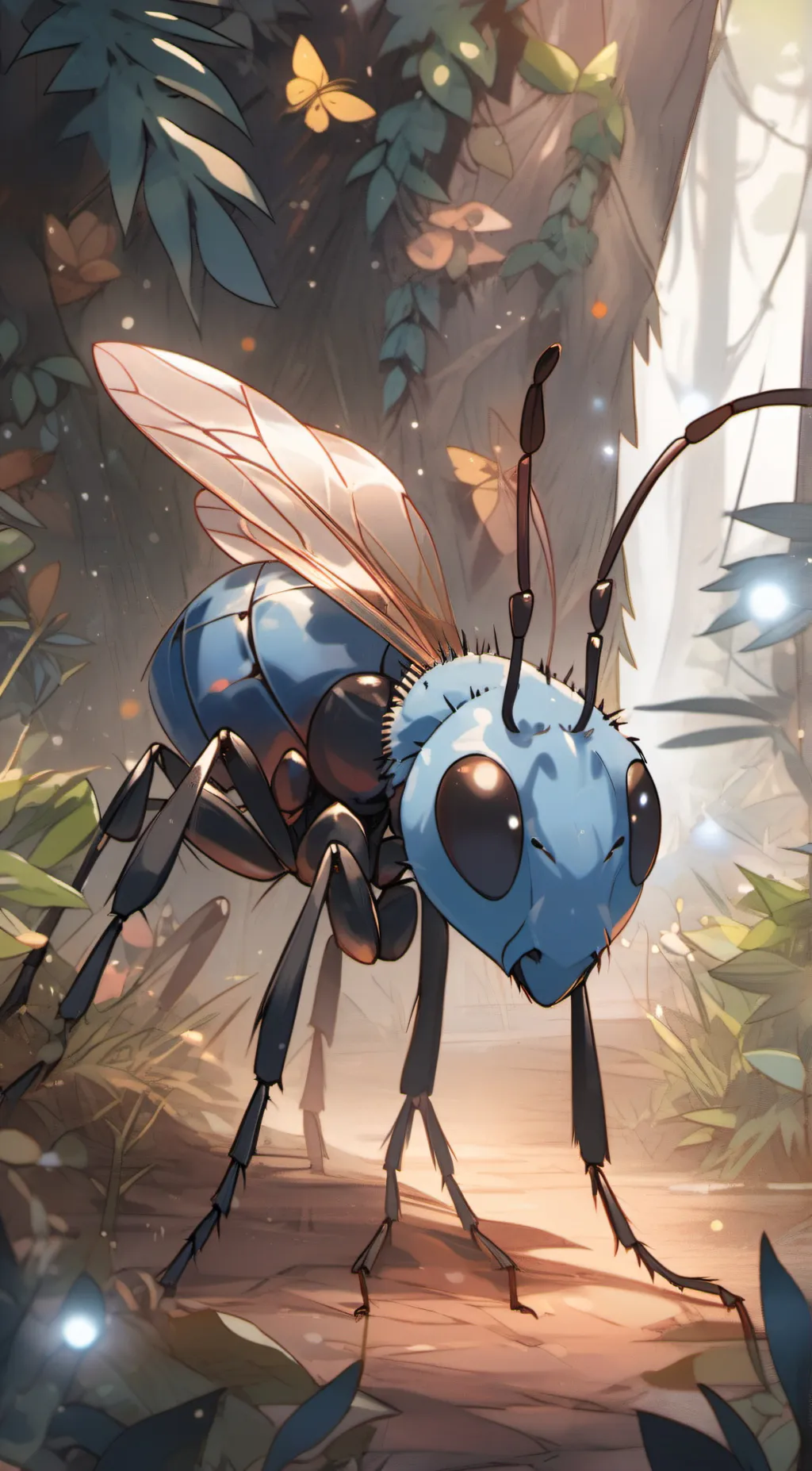 ai character: Antty background