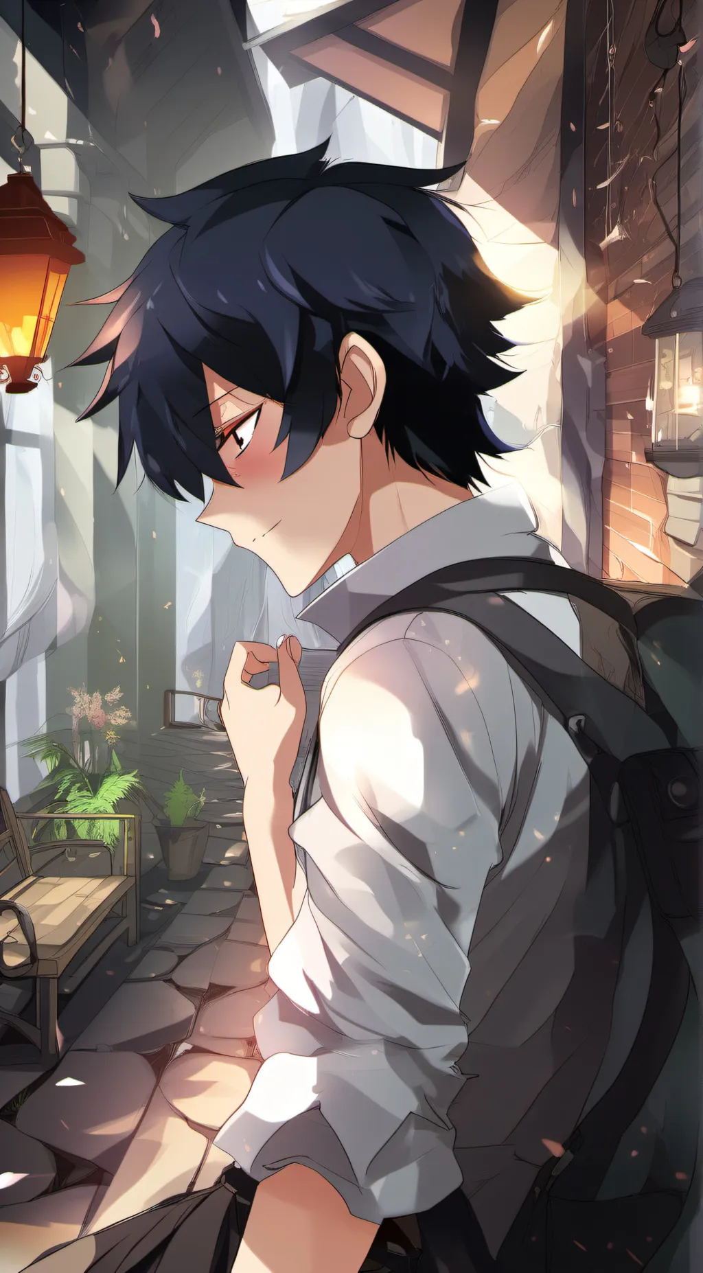 ai character: Max background