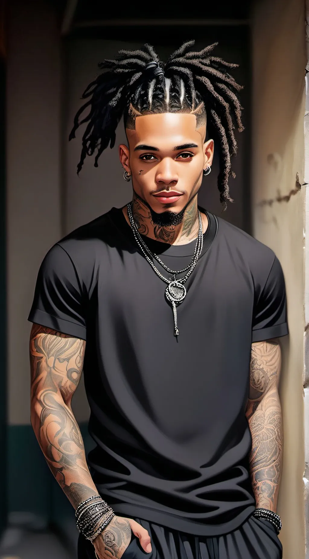 ai character: Damarion Ivory  background