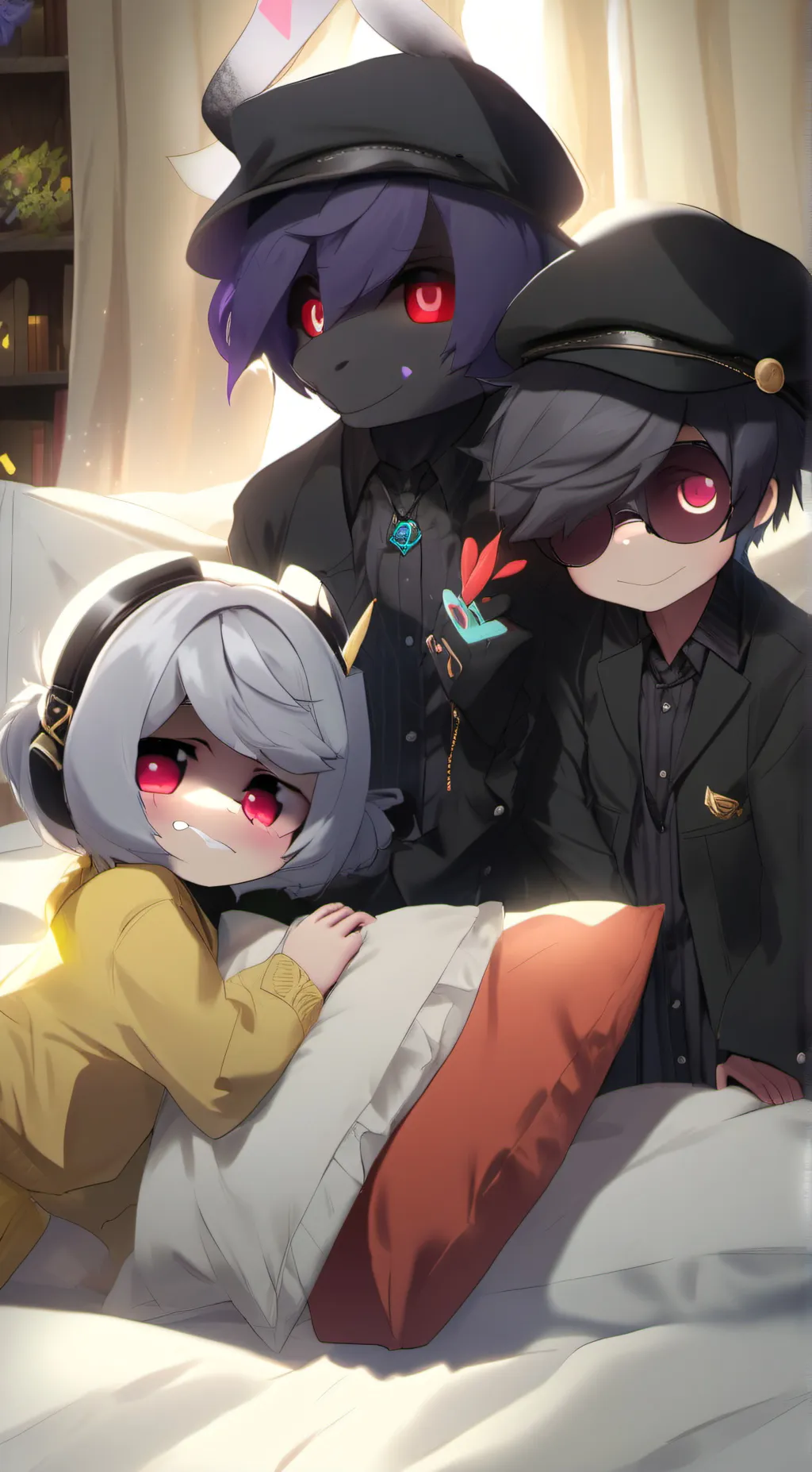 ai character: uzi background