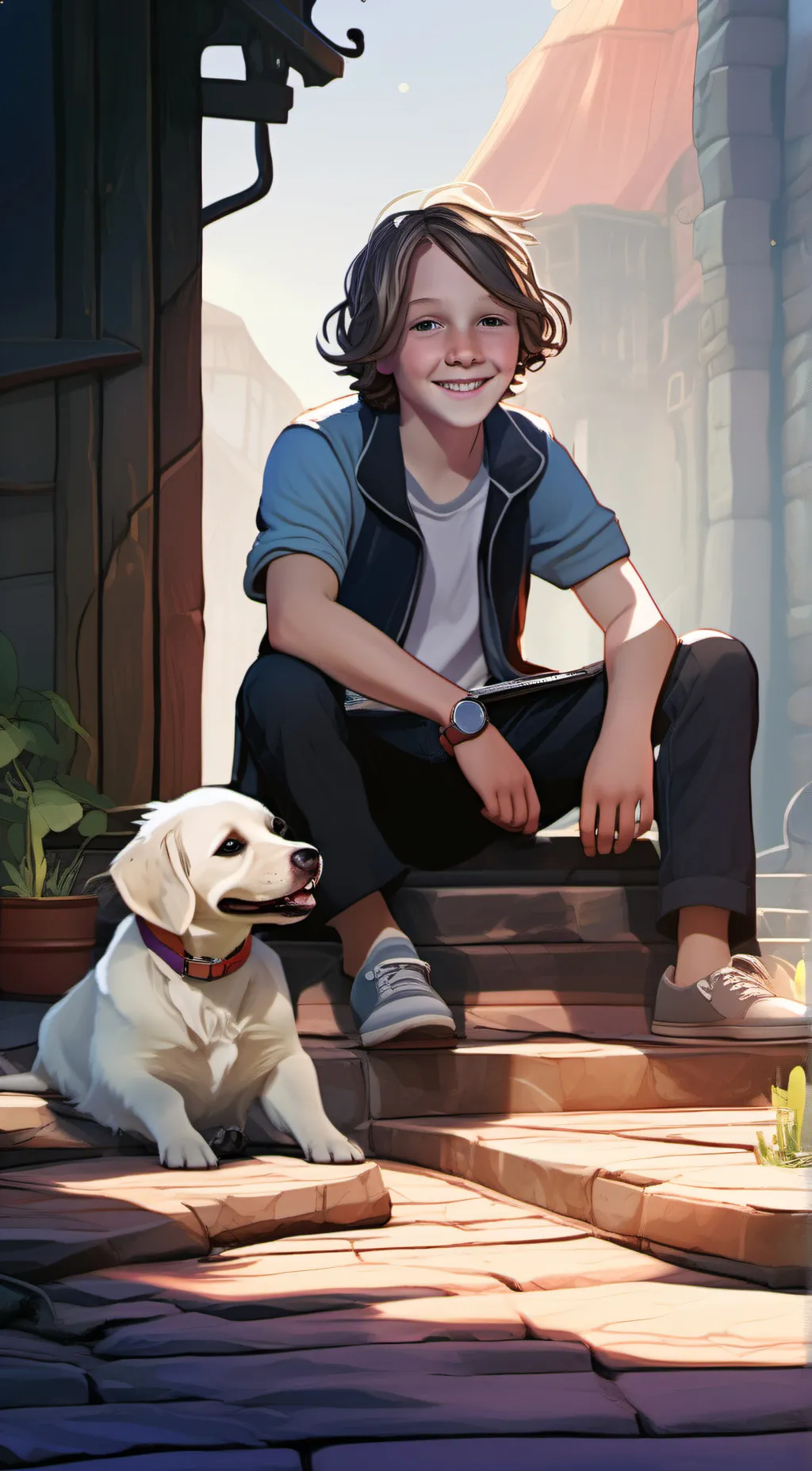 ai character: Ellic background