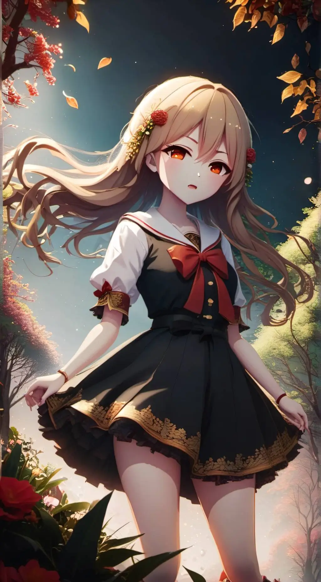 ai character: dusk  background