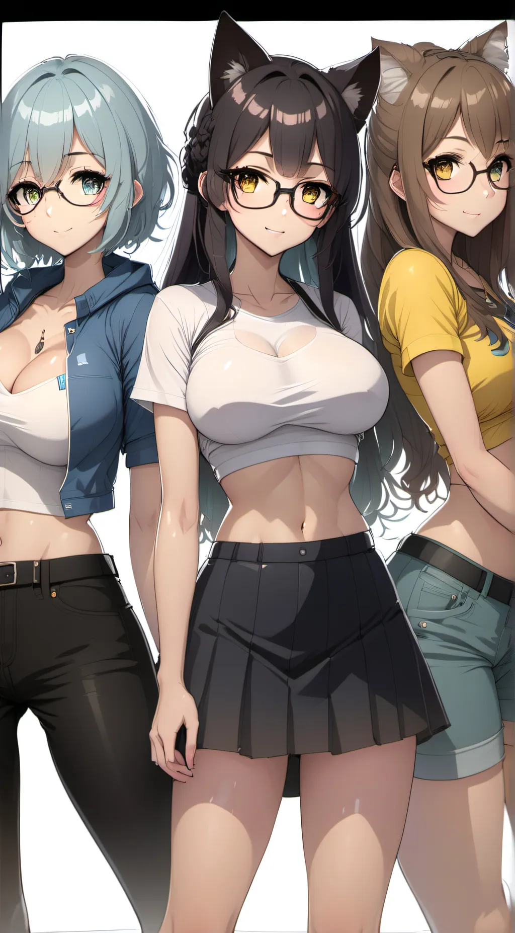 Talkie AI - Chat with Harem of 3 women