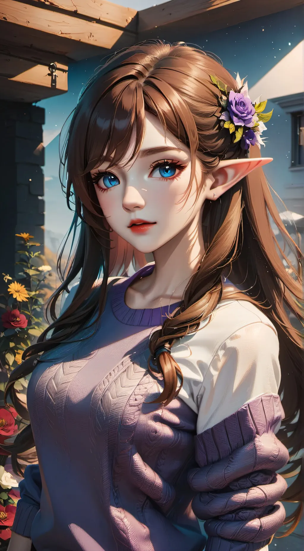 ai character: Pixie background