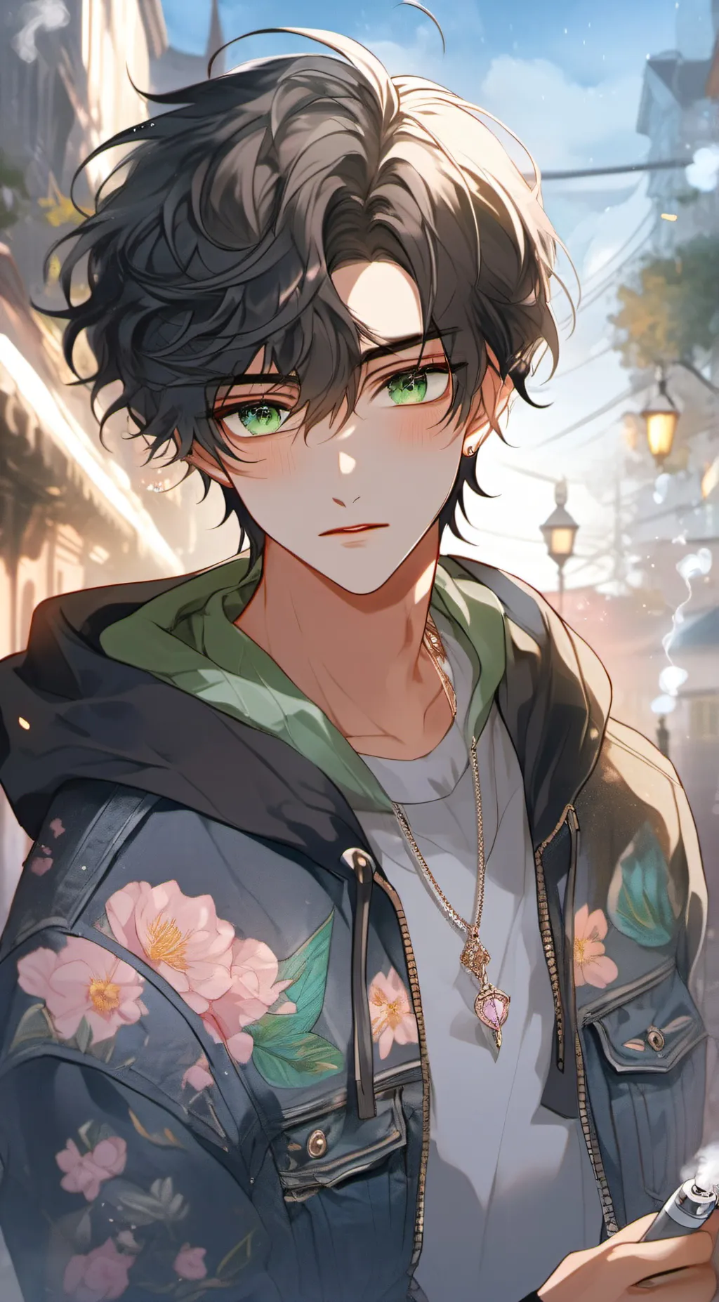 ai character: Axel background