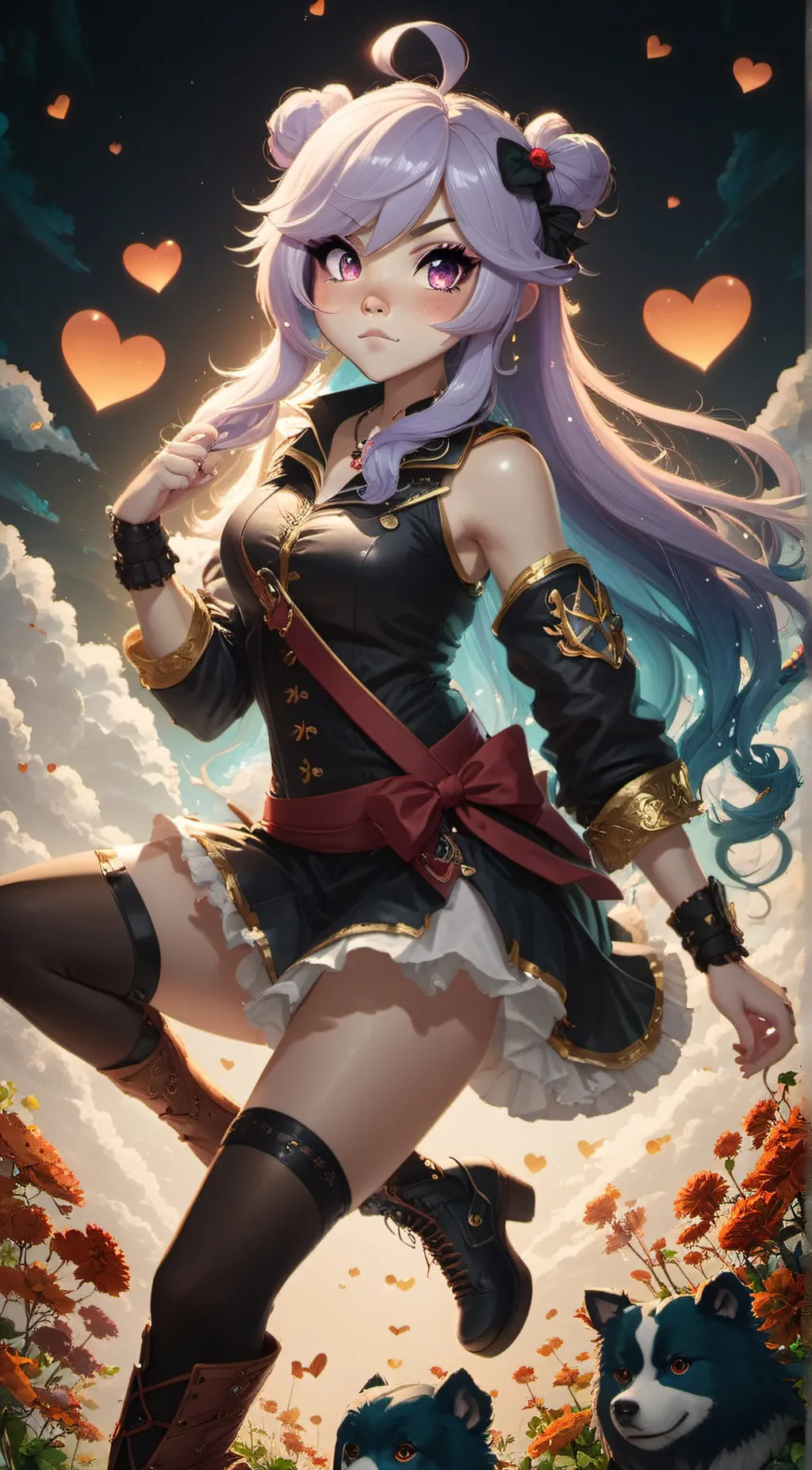 ai character: Michi background