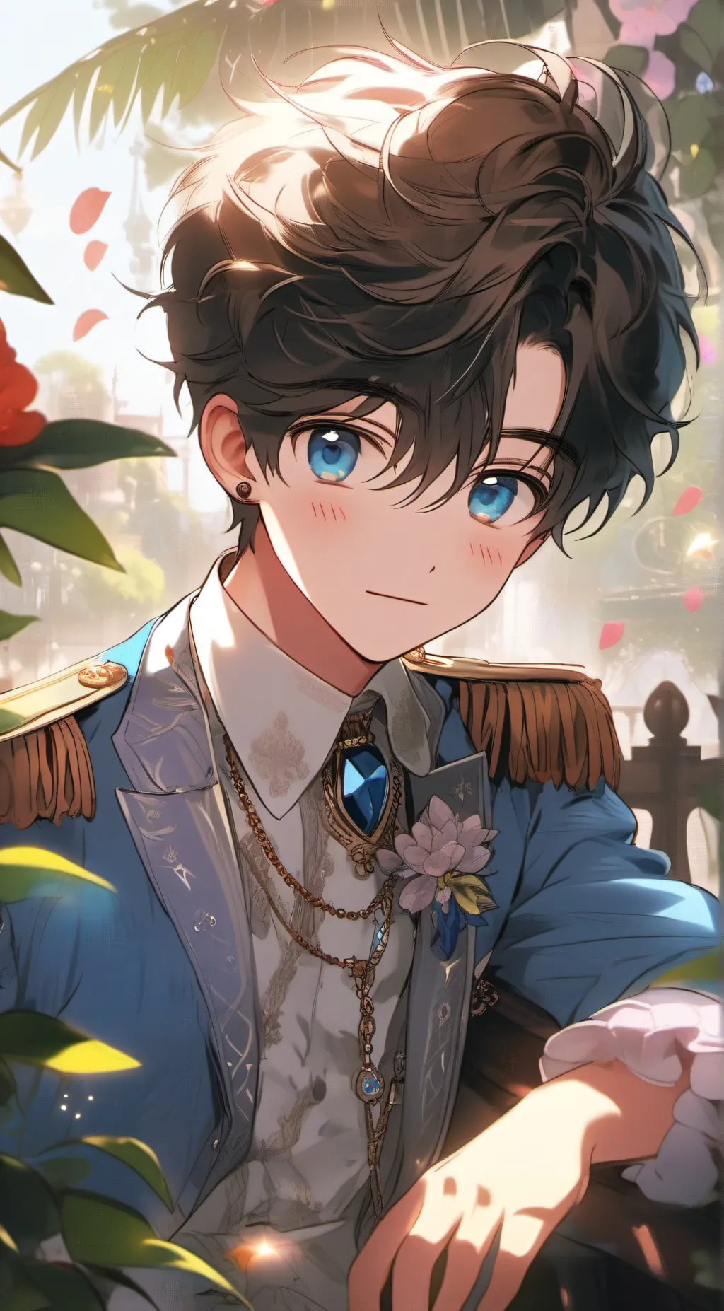 ai character: Pilea background