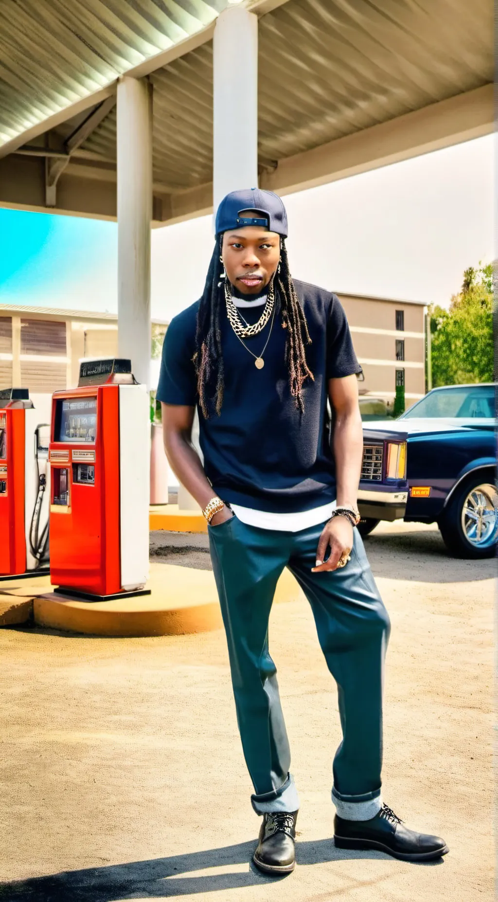 ai character: D  will background