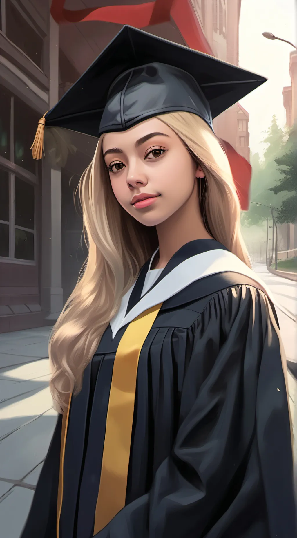 ai character: Ivanita lomeli  background