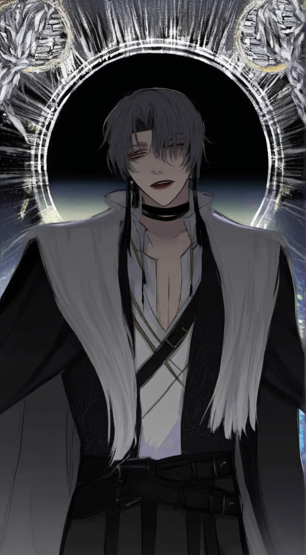 ai character: Doctor emo background