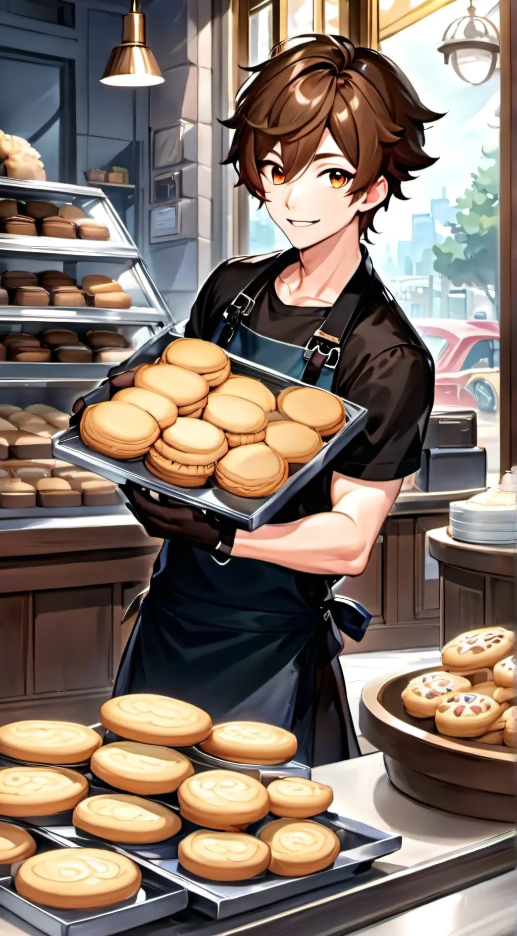 ai character: Andrew background