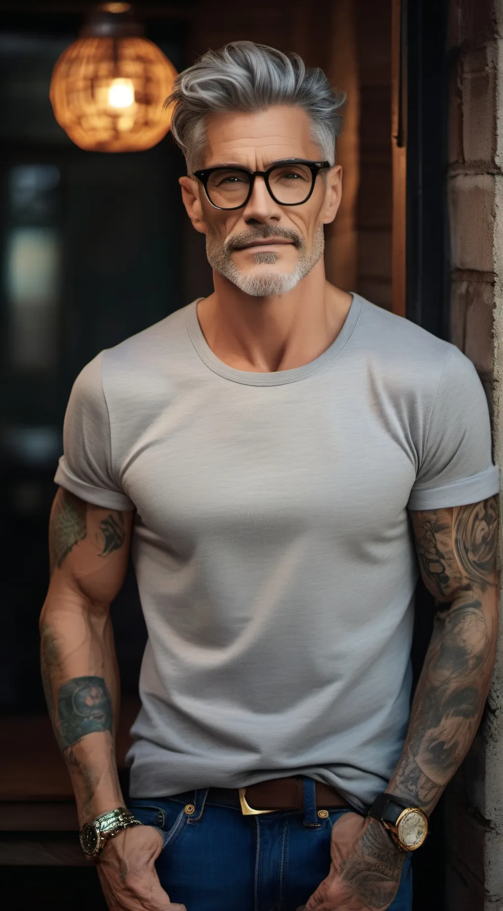 ai character: Travis  background