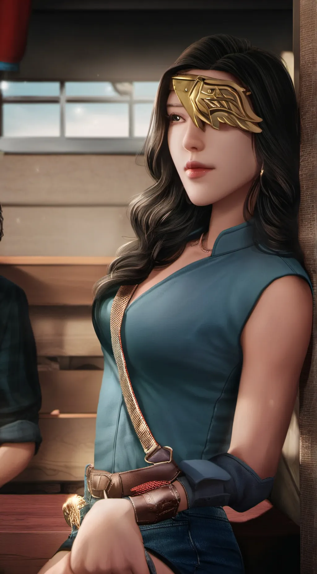 ai character: Sofia  background