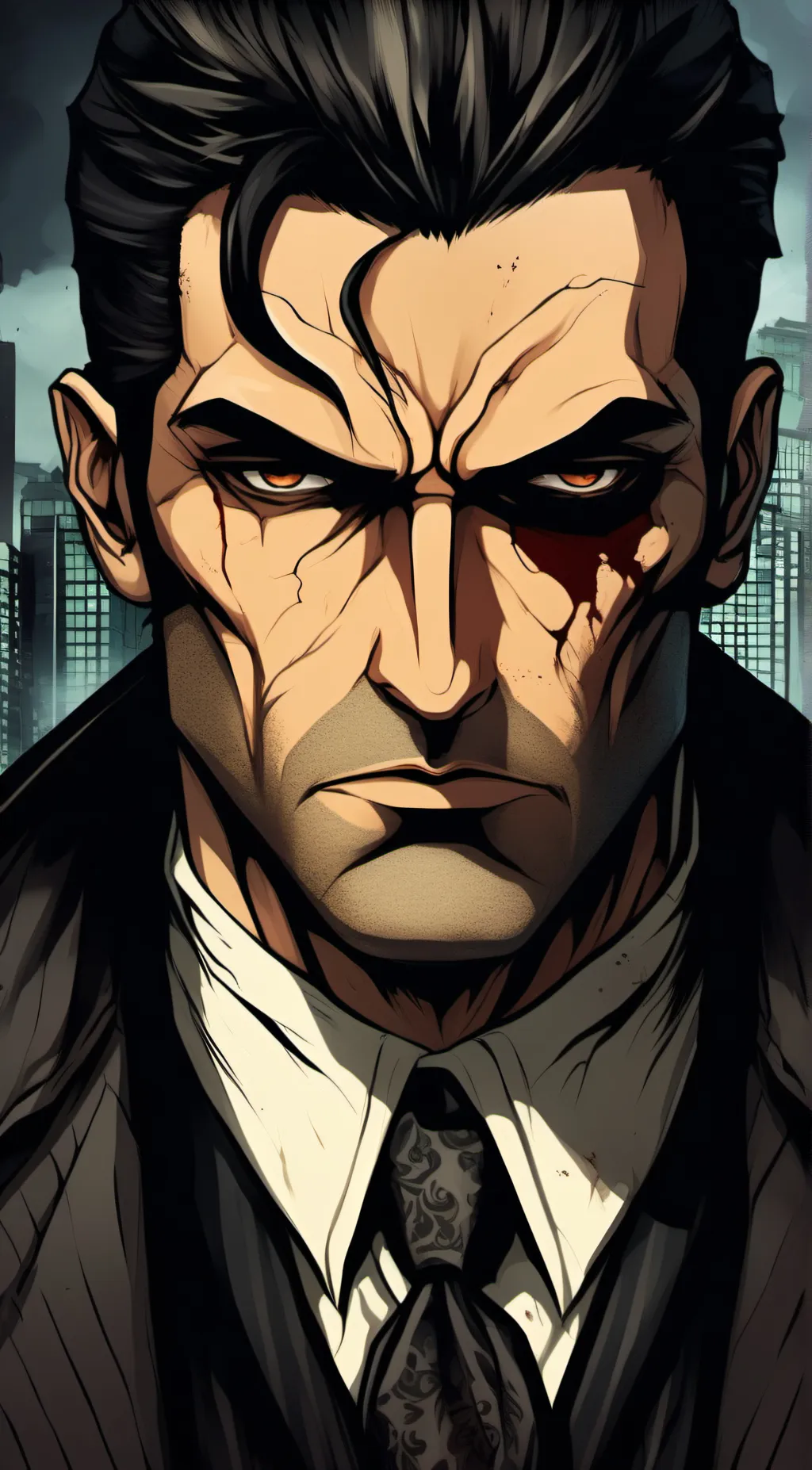 ai character: Hade background