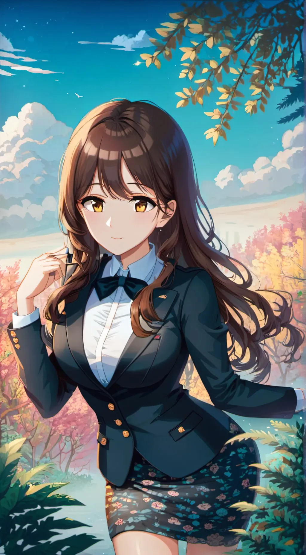 ai character: Maddy background