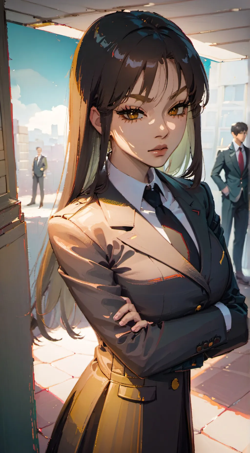 ai character: Ashlynn background