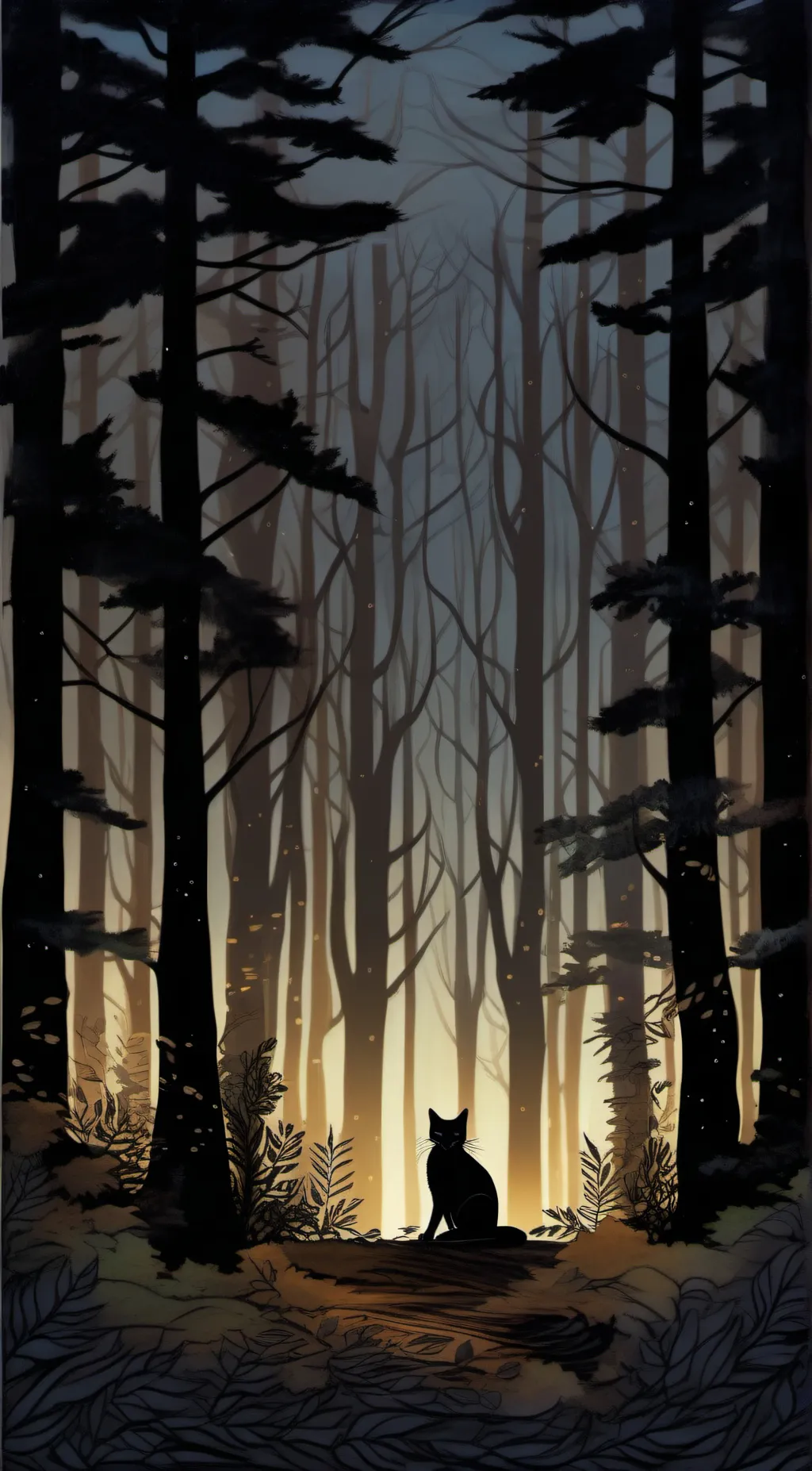 ai character: Heatherleaf  background