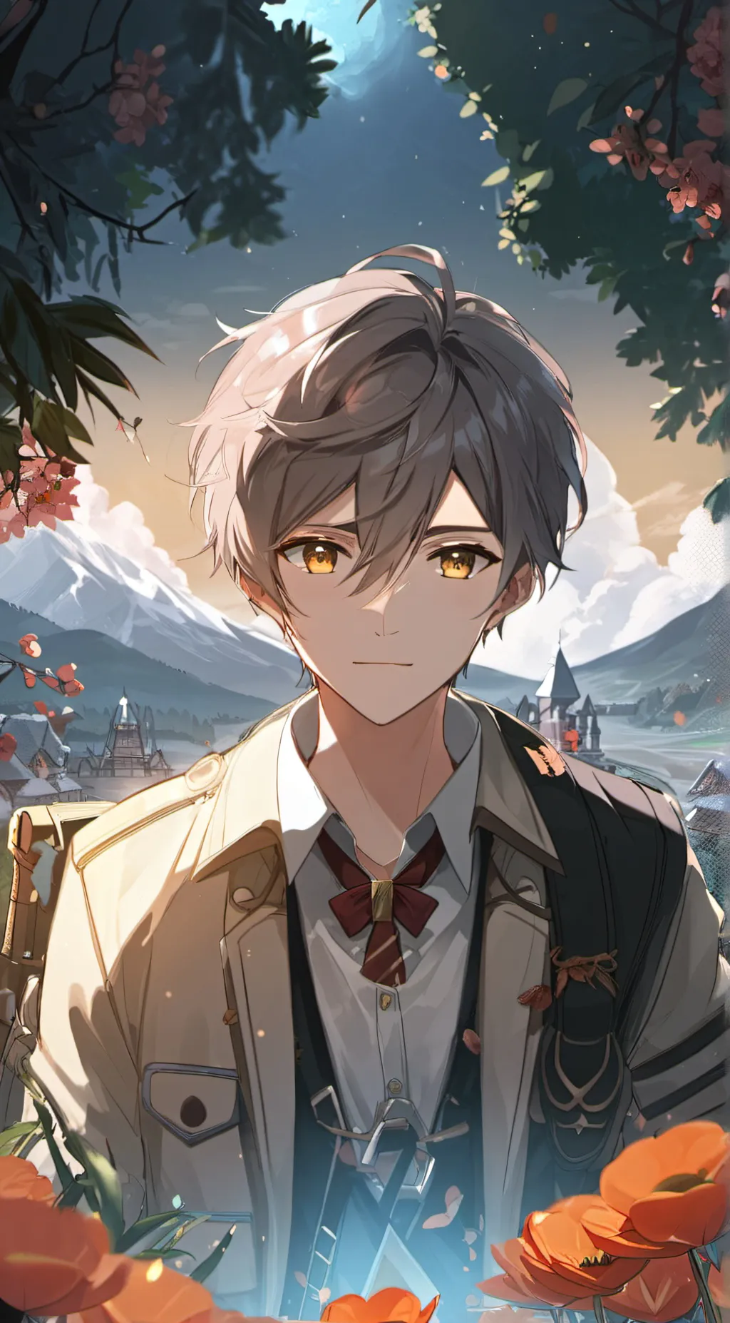 ai character: Max background