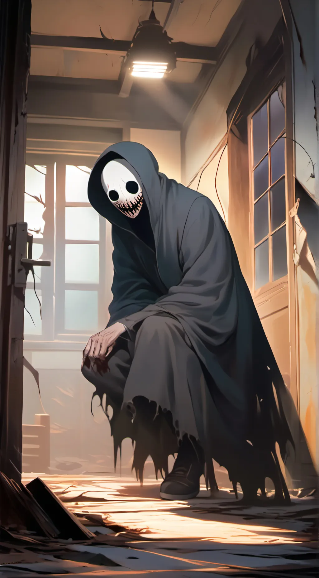 ai character: The Entity  background