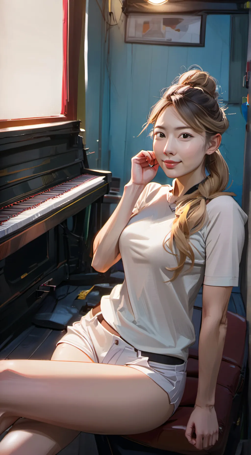 ai character: June background