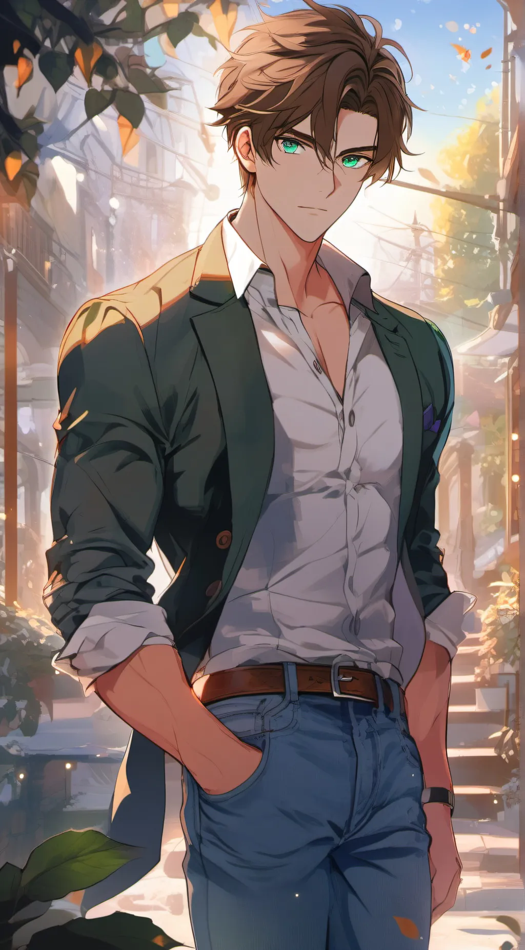 ai character: Alex background