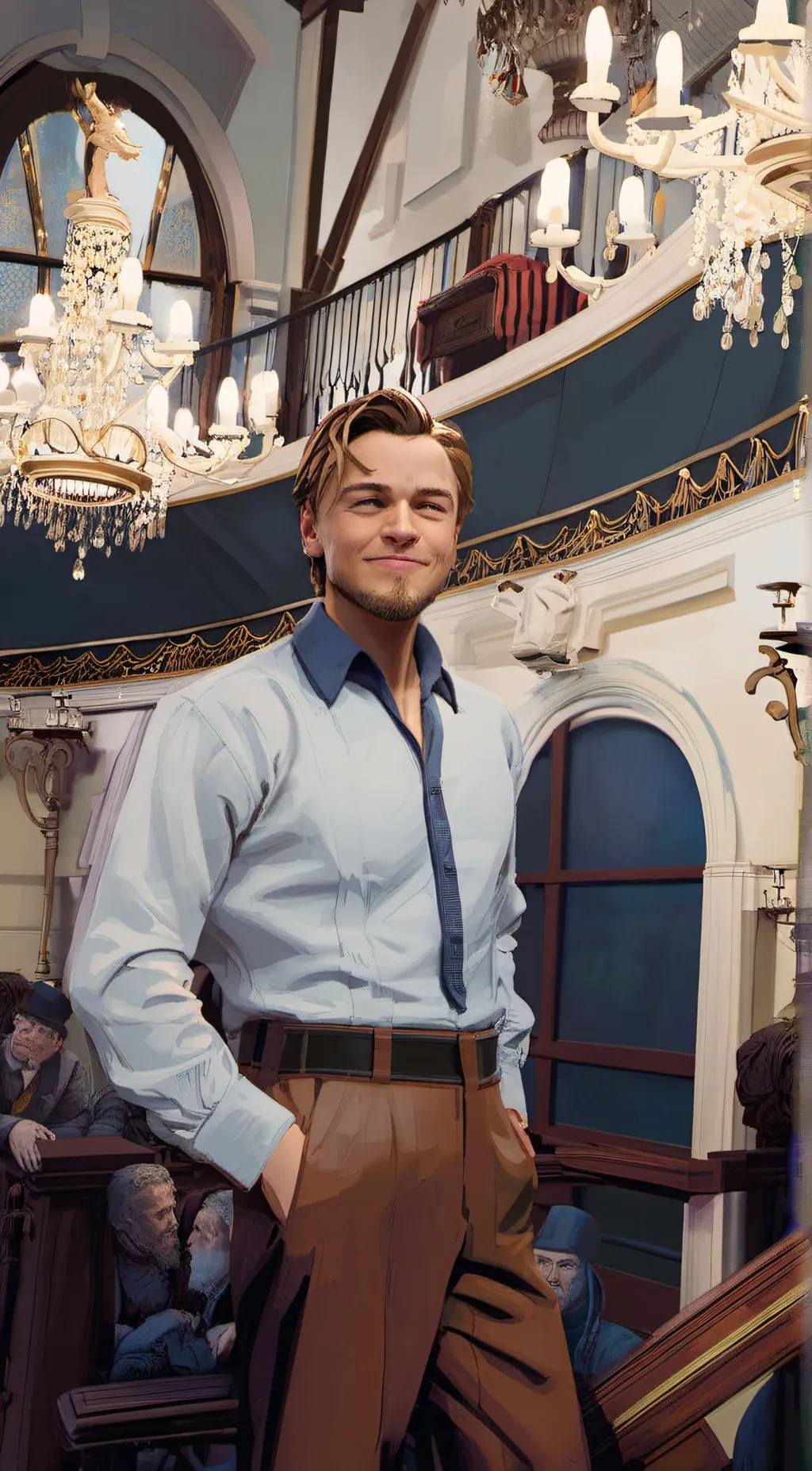 ai character: Jack dawson background