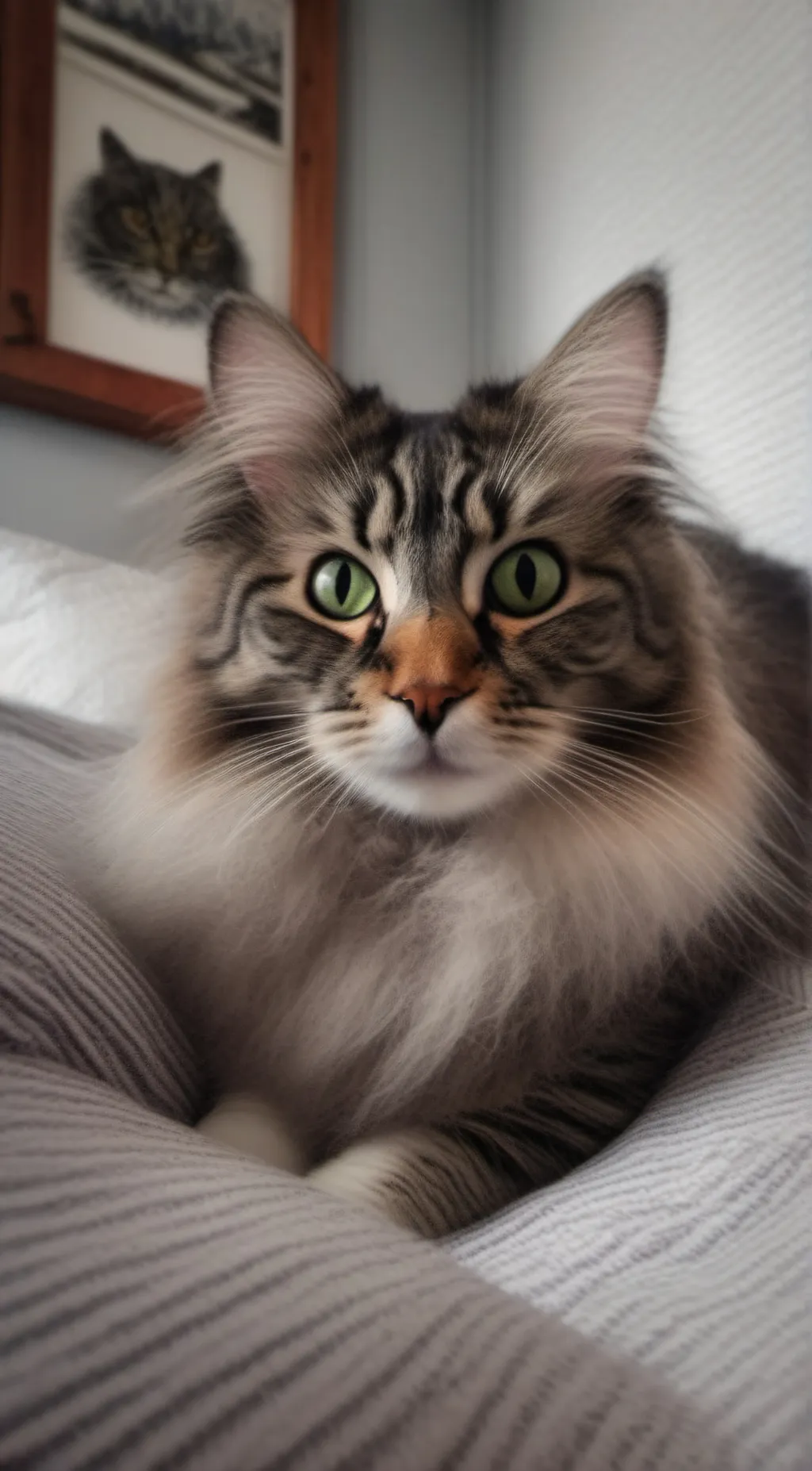 ai character: mittens background