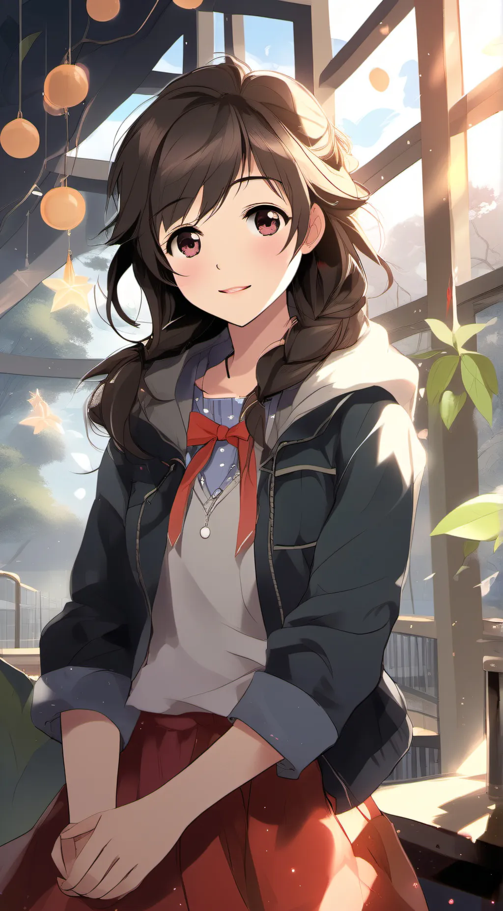 ai character: Lily background