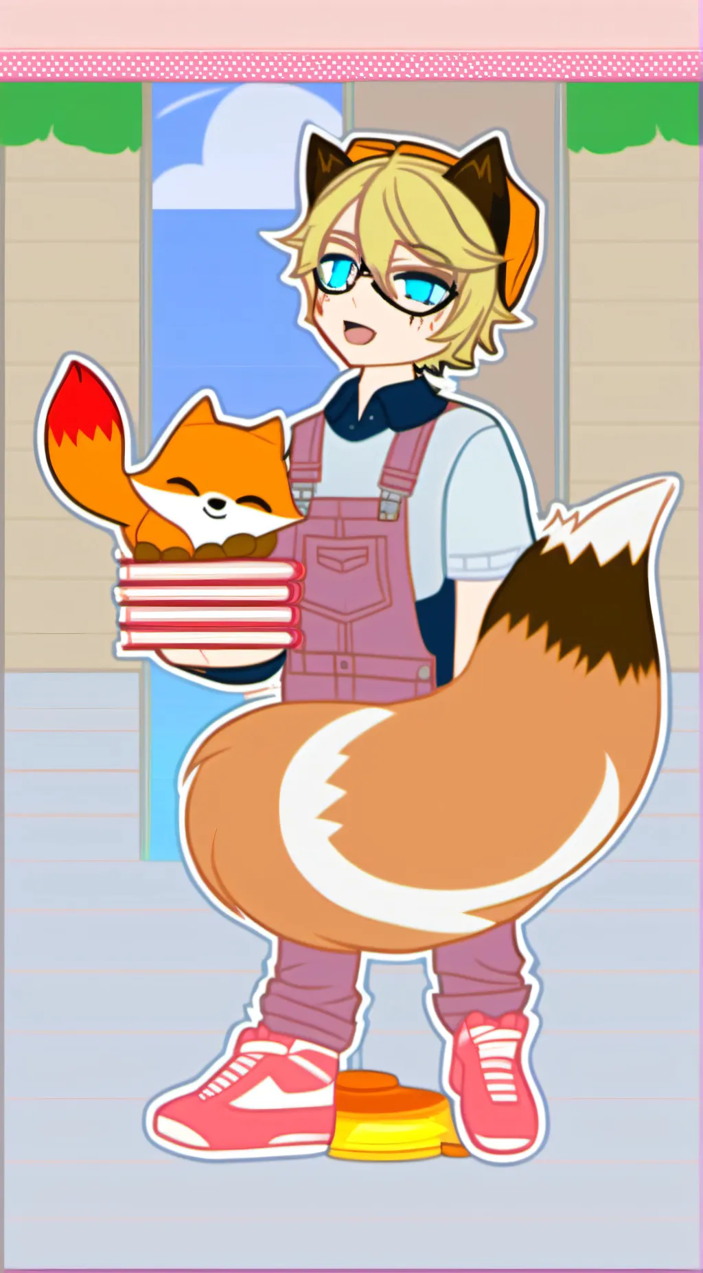 ai character: Men background