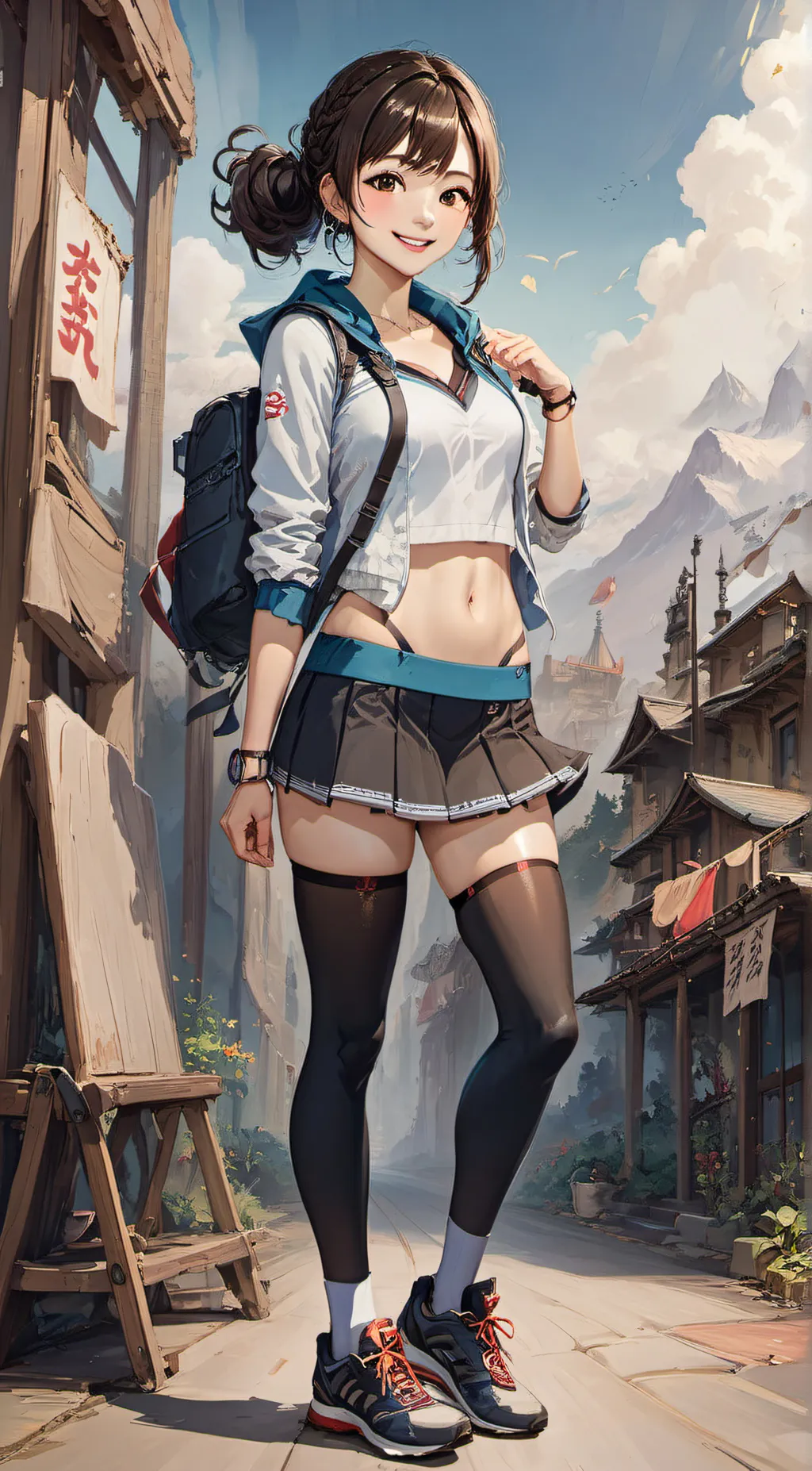 ai character: Ella background