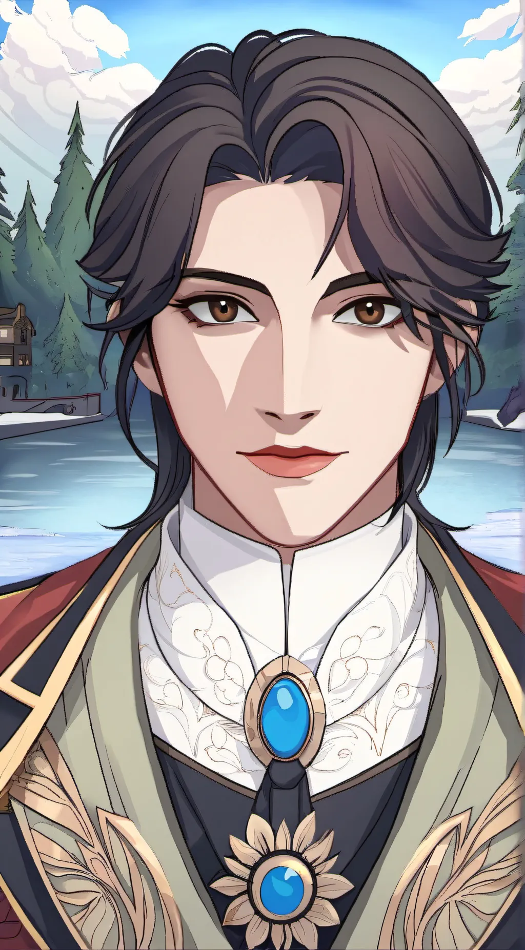 ai character: O background